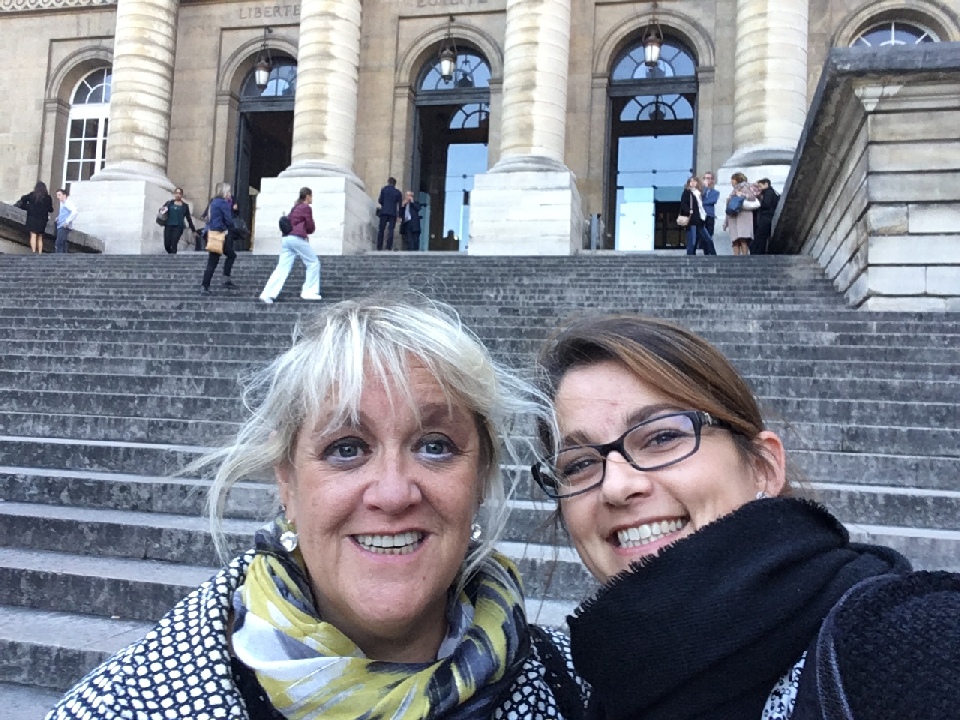 Palais de justice de Paris avec Maître Katia IBANEZ Palais de justice de Paris avec Maître Katia IBANEZ