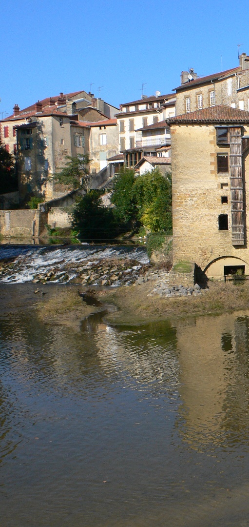 Le confluent de la Douze et du Midou Le confluent de la Douze et du Midou